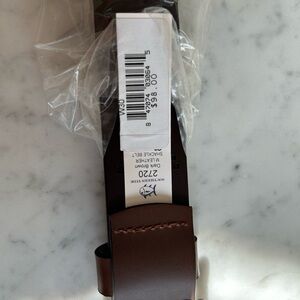 Brand new in package, Southern Tide brown leather belt size 30 waist